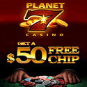 Planet 7 - 125x125 banner for $50 chip