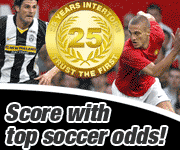 GBP 20 free bet at Intertops.com!